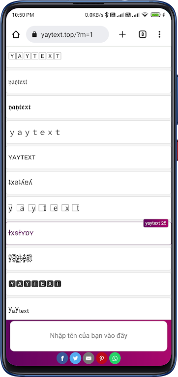 YayText Screenshot2