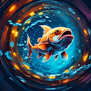 Blue Swirl: Endless Swimming Mod APK