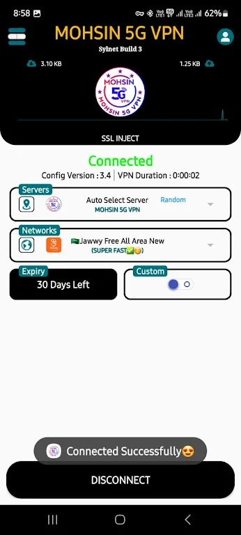 MOHSIN 5G VPN Screenshot3