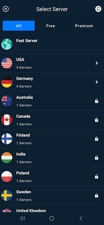 Vanguard VPN | Fast-Secure VPN Screenshot2