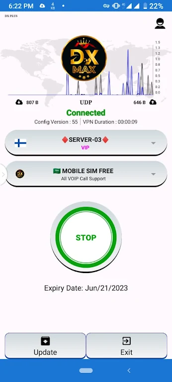 DX MAX UDP - Secure & Fast VPN Screenshot4