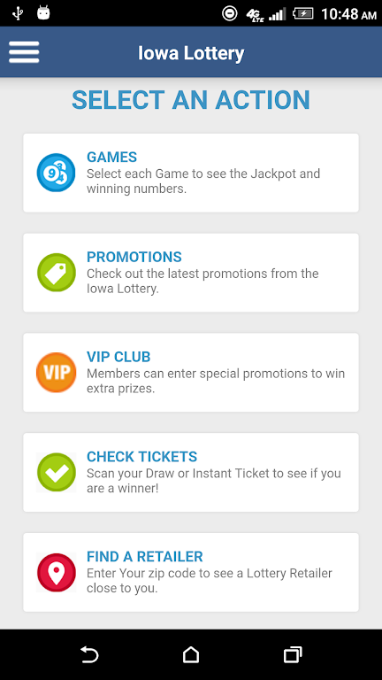 Iowa Lottery’s LotteryPlus Screenshot1