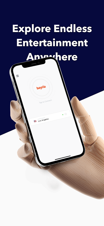 Bayria: Fastest Streaming VPN Screenshot2