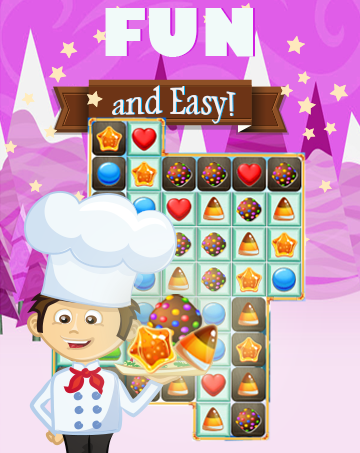 Super Cookie Jam Sweet Blast Screenshot3