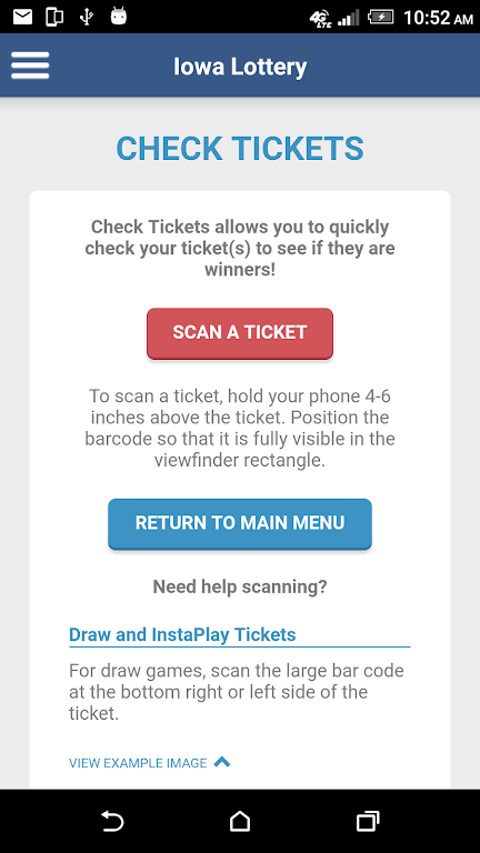 Iowa Lottery’s LotteryPlus Screenshot3