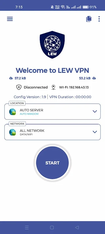 LEW VPN Screenshot1