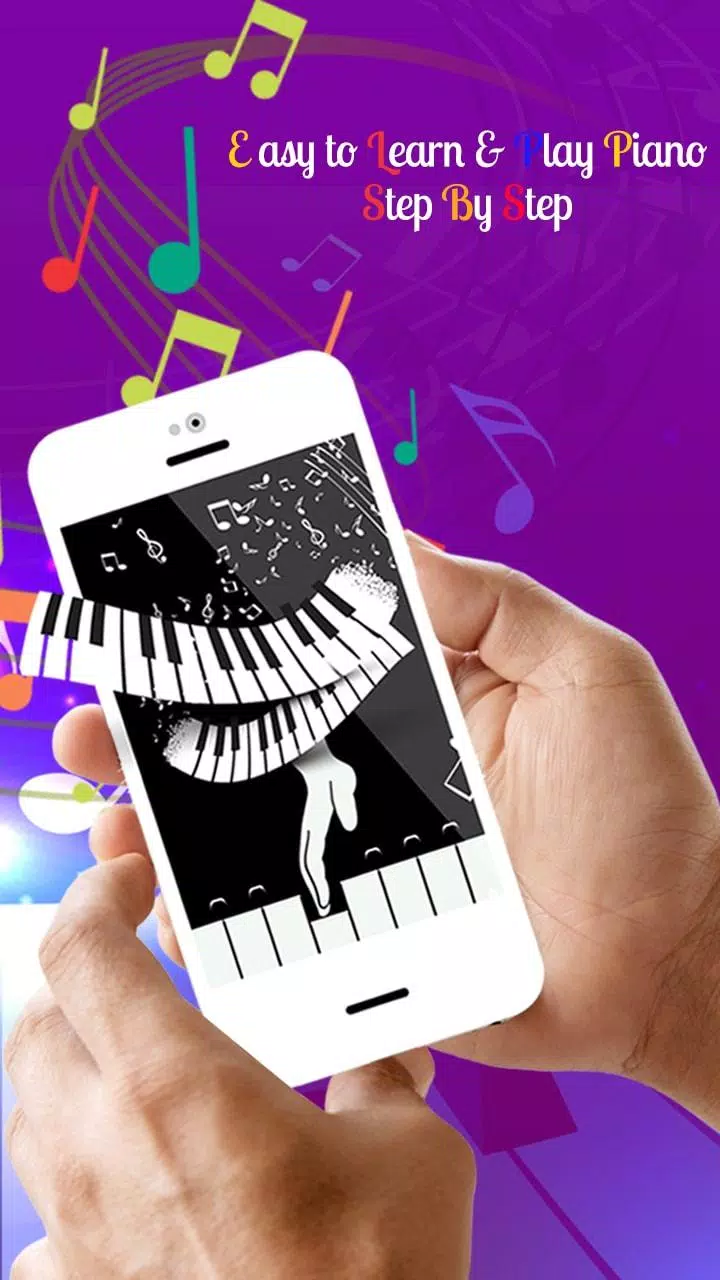 Piano keyboard with Magic Tiles Screenshot3