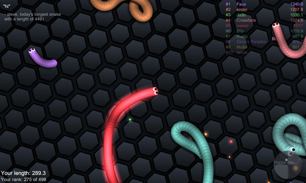 slither.io Screenshot2