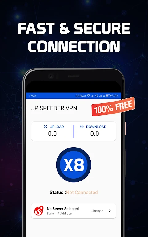 SPEEDER VPN - No Root Screenshot1