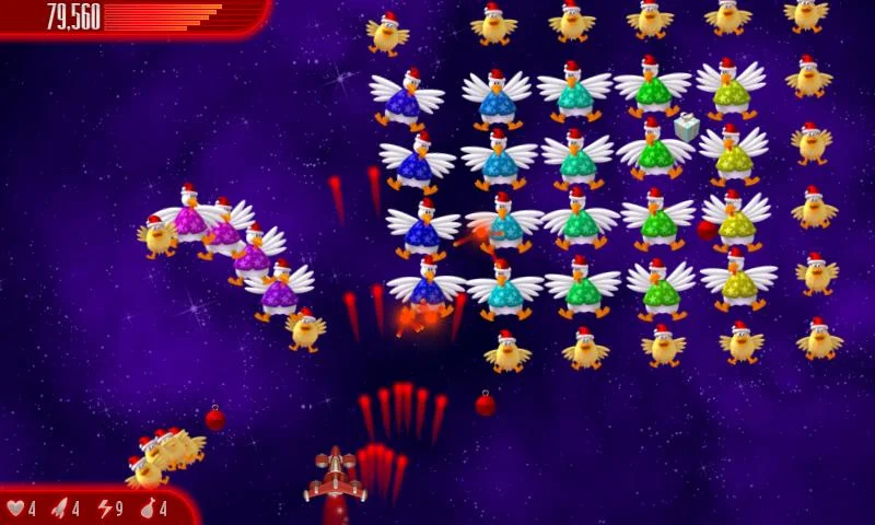 Chicken Invaders 4 Xmas Mod Screenshot2