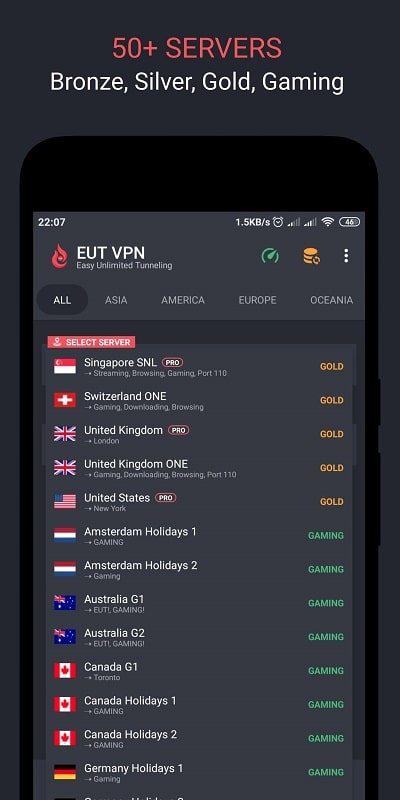 EUT VPN Screenshot3