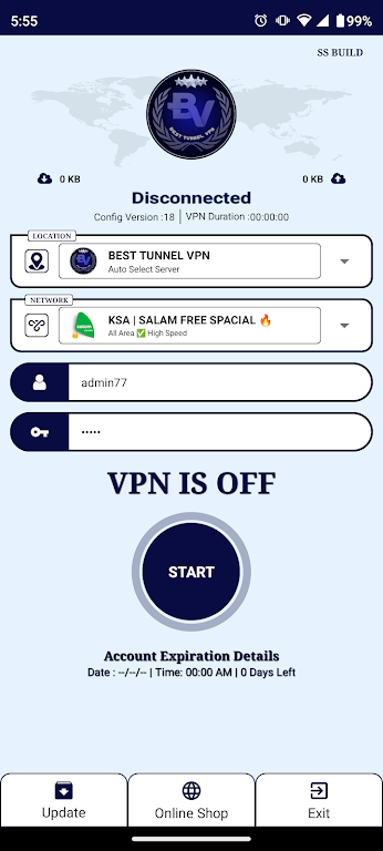 BEST TUNNEL VPN Screenshot1