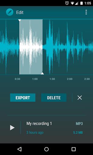 AudioField: MP3 Voice Recorder Screenshot2