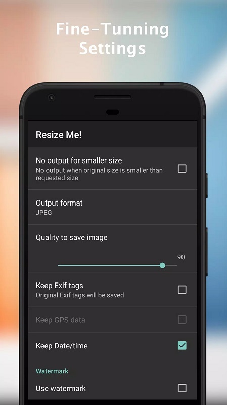 Resize Me! Pro Screenshot2