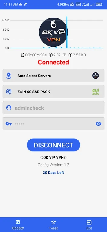 OK VIP VPN Screenshot1