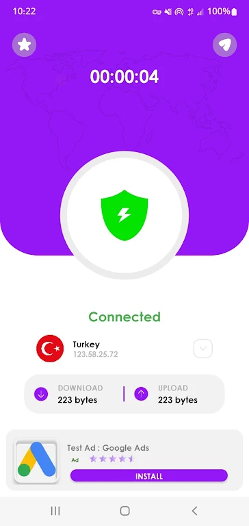 Flash VPN - Fast and Stable Screenshot1