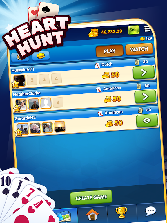 GamePoint Hearthunt Screenshot2