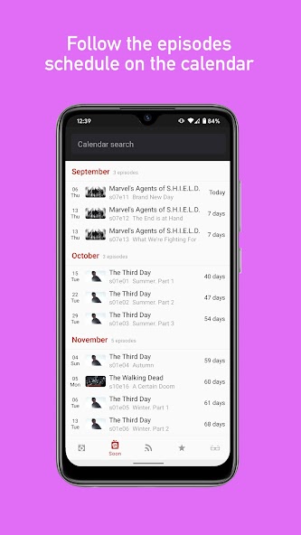 MyShows — TV Shows tracker Mod Screenshot2