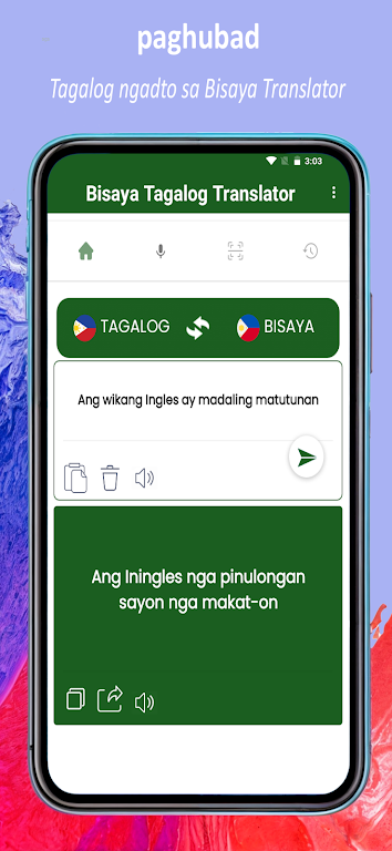 Translate Tagalog to Bisaya Screenshot2