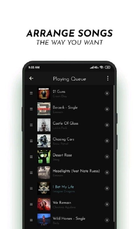 audioPro Music Player Screenshot3