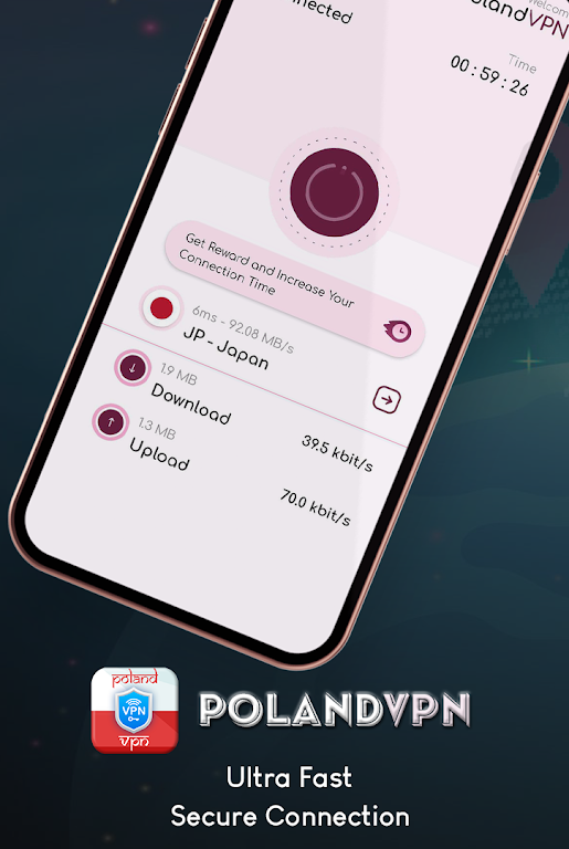 VPN Poland - get Poland ip VPN Screenshot1