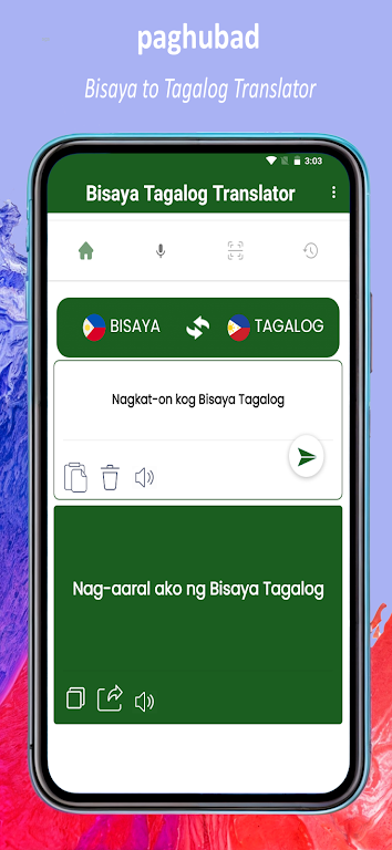 Translate Tagalog to Bisaya Screenshot1