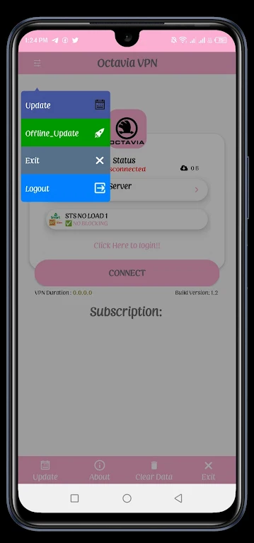 Octavia VPN Screenshot3