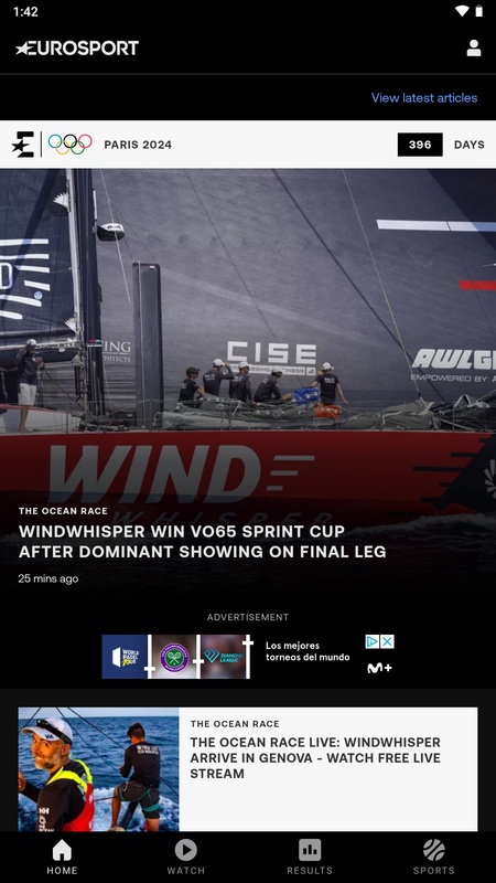 Eurosport: News & Results Screenshot1