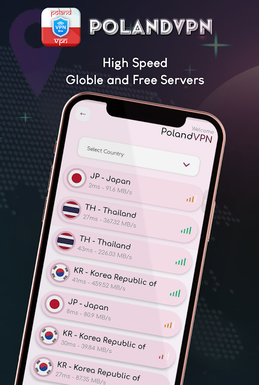 VPN Poland - get Poland ip VPN Screenshot4