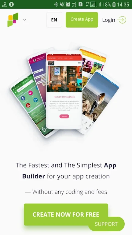 AppsGeyser free app creator Screenshot1