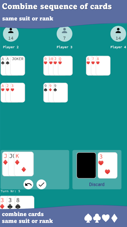 Remi 51 Card Game Screenshot2