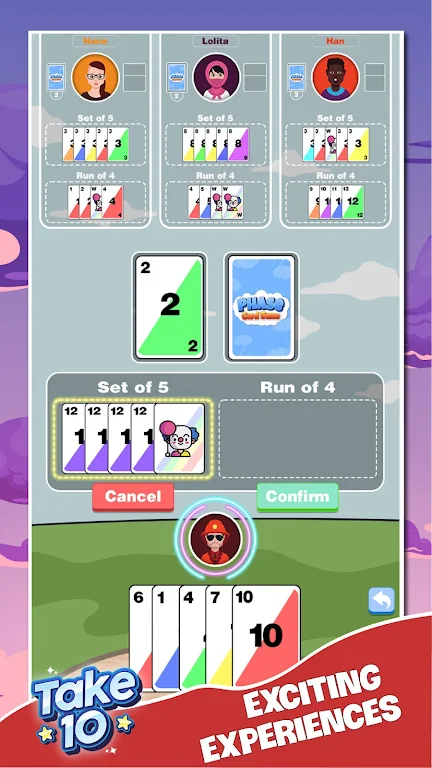 Take 10: Phase Card Game Screenshot1