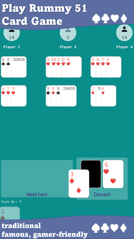 Remi 51 Card Game Screenshot3