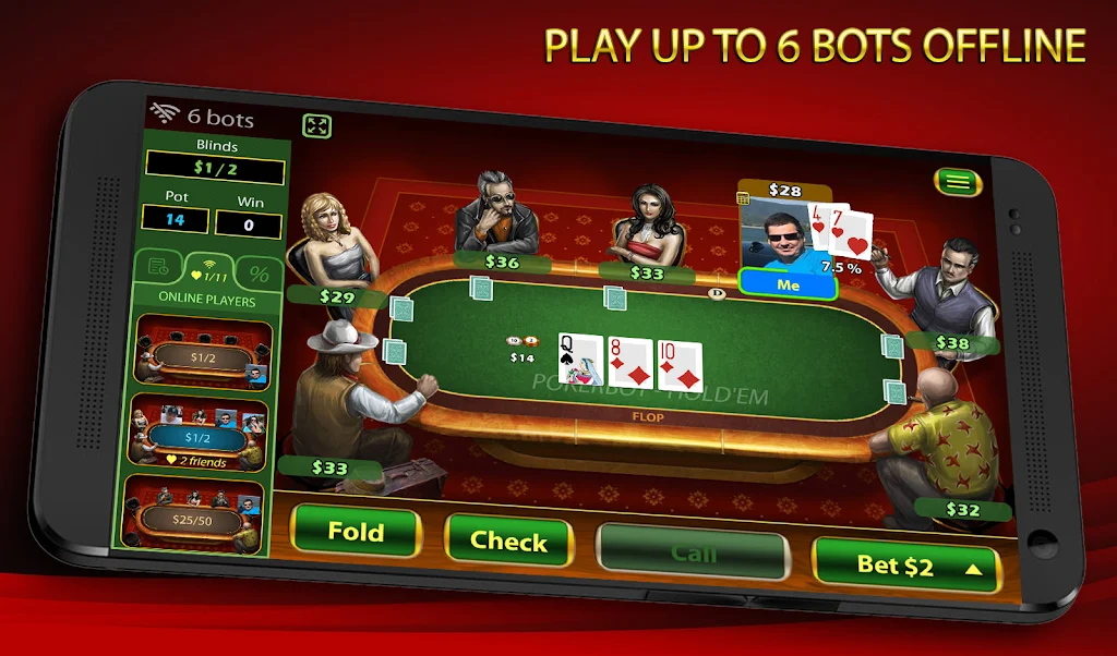 Texas Holdem Poker: Pokerbot Screenshot2