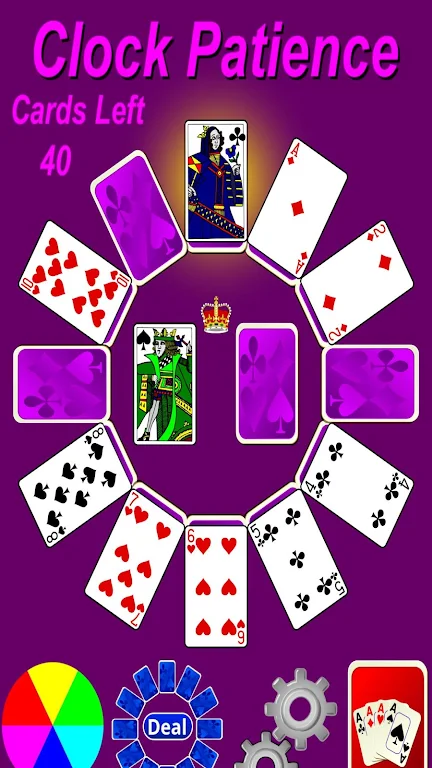 Clock Patience Solitaire Screenshot1