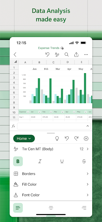 Microsoft Excel Screenshot3