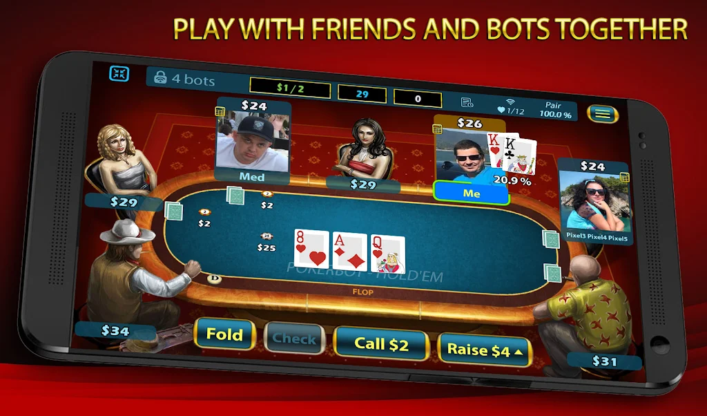 Texas Holdem Poker: Pokerbot Screenshot3