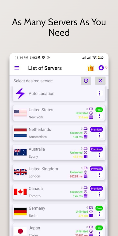 Khan VPN Screenshot3