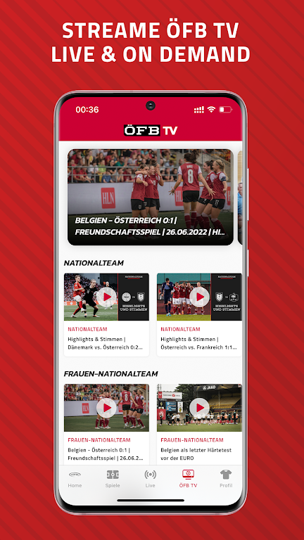 ÖFB: News, Videos & Ergebnisse Screenshot4