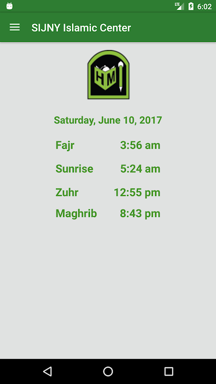 SIJNY Islamic Center App (Beta) Screenshot1