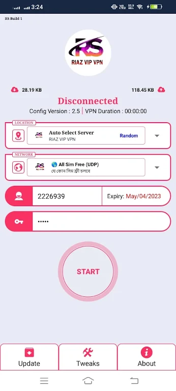 RIAZ VIP VPN - Private, Secure Screenshot3