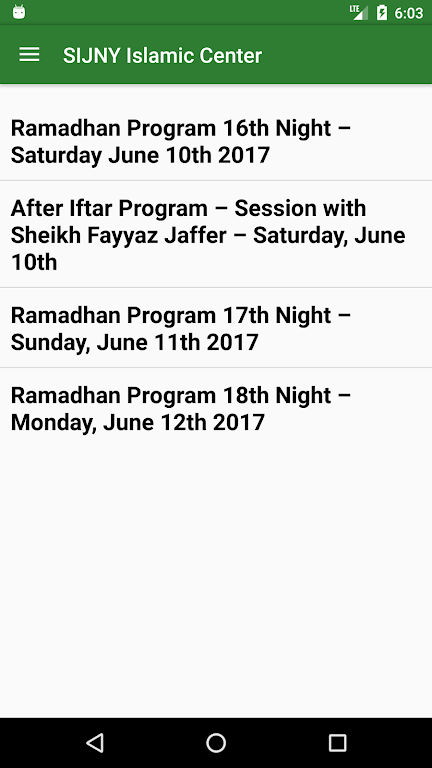 SIJNY Islamic Center App (Beta) Screenshot3