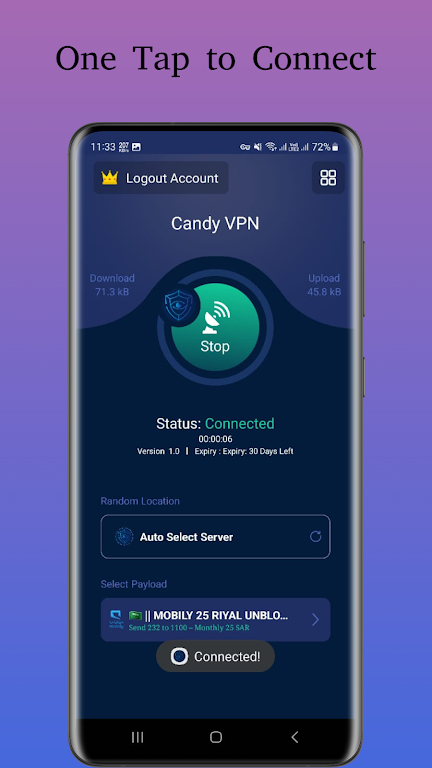 Candy VPN - Private Proxy Screenshot4