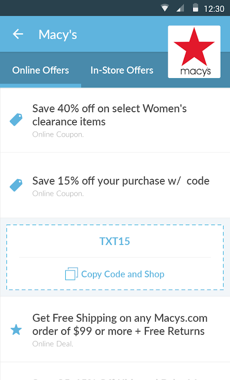 Coupon Codes - by CouponFollow Screenshot2