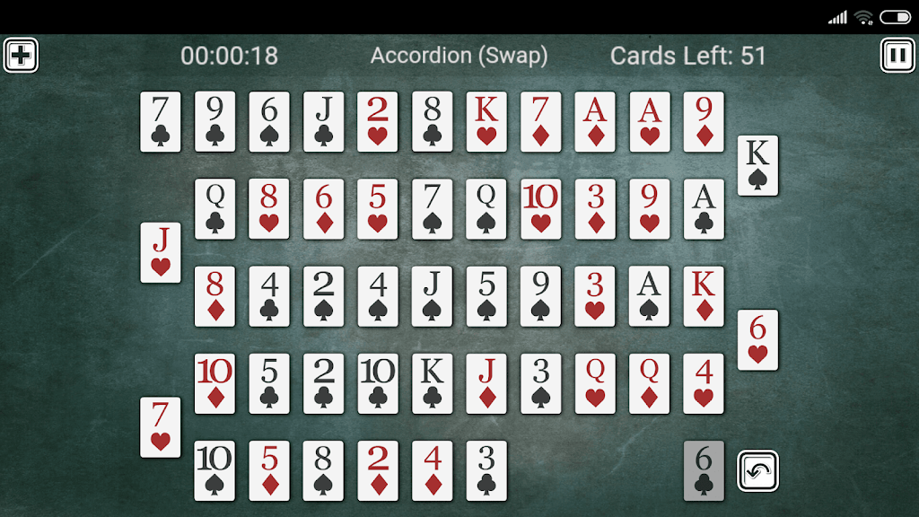 Accordion Solitaire Screenshot3