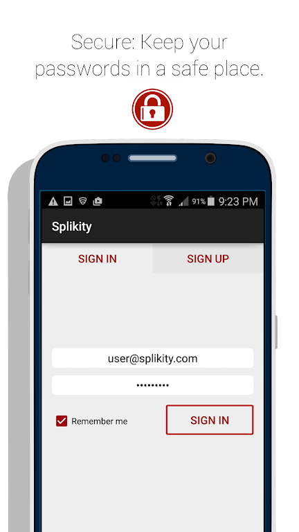 Splikity | Simple and Secure Screenshot2