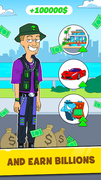 Mr.Billion: Idle Rich Tycoon Mod Screenshot2