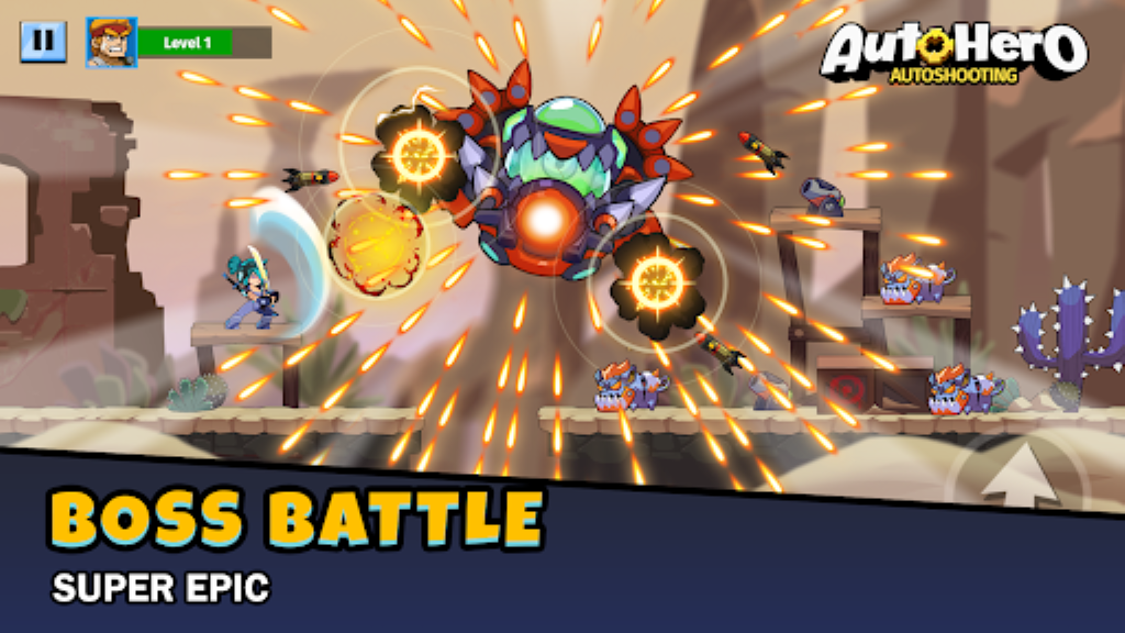 Auto Hero: Auto-shooting game Mod Screenshot3