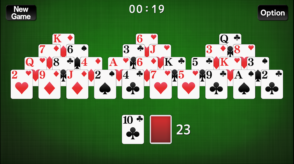 TriPeaks Solitaire card game Screenshot3