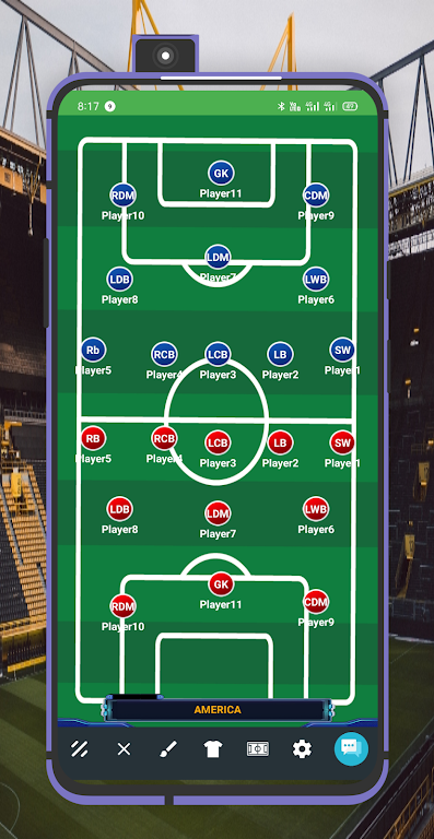 Lineup11 - Football Team Maker Screenshot1